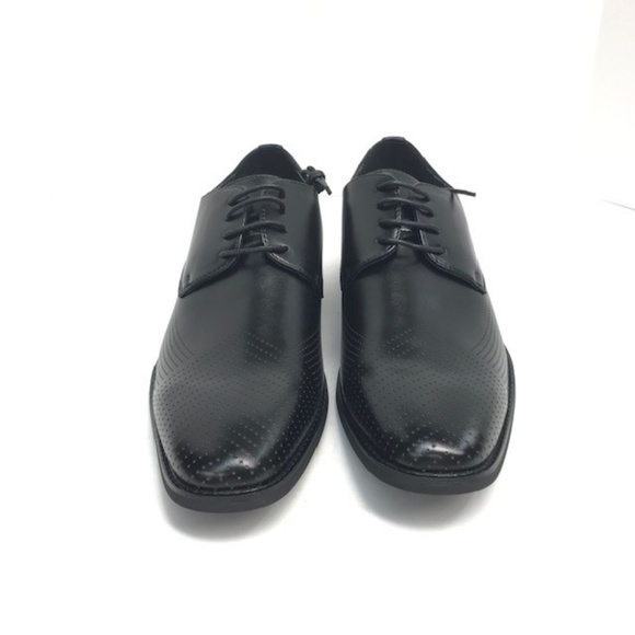 Amali Men\'s Black Wing Tip Oxford Dress Shoes Sizes 10 - 15 main image 5